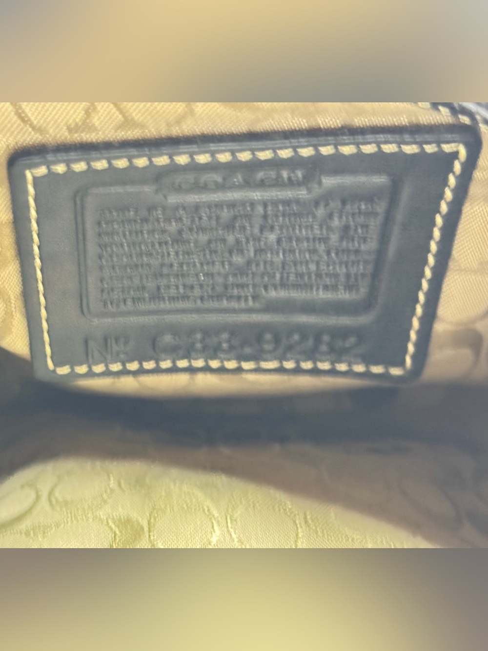 Vintage Coach SoHo Classic Black Leather Shoulder Bag with Buckle Accent - Picture 9 of 9